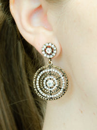 drop statement earrings