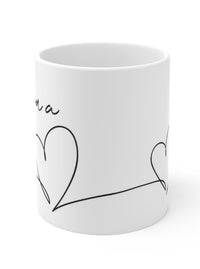 i love you a latte ceramic coffee mug, 11 oz high quality coffee mug