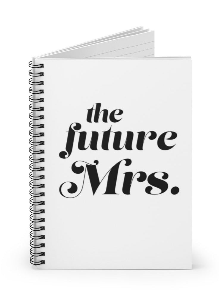 the future mrs. wedding notebook