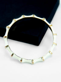 white gold bracelet