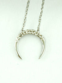 Sterling Silver 925 Crescent Moon Delicate Chain