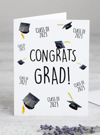 2023 congrats grad graduation greeting card