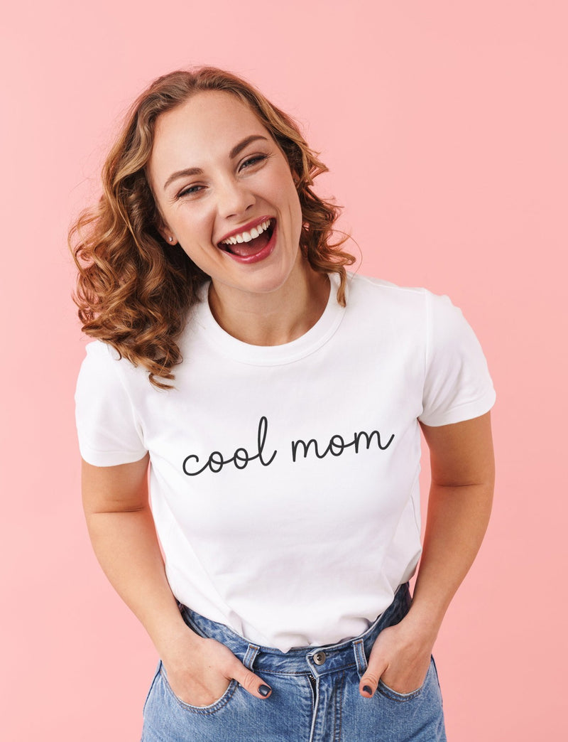 Cool Mom Mother's Day T-Shirt Gift,Mother's Day Gift,Cool Mom Shirt,Mom Apparel,Mother's Day Gift for friend,Gift for Mom,Made in USA 