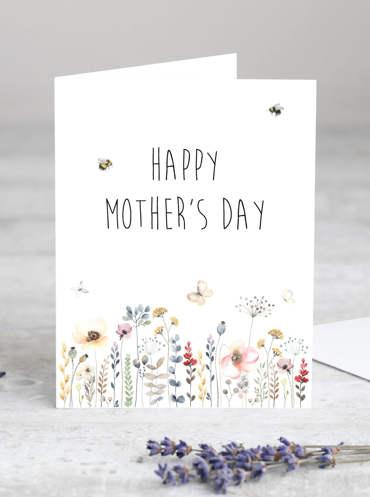 Mother's Day Gift Floral Greeting Card