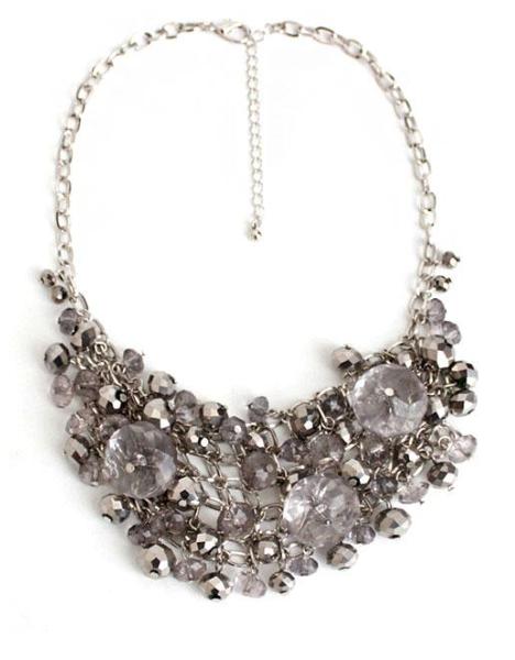 statement bling preppy formal occasion necklace